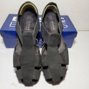 Basic Editions Fisherman Sandals Black Size 9.5 W